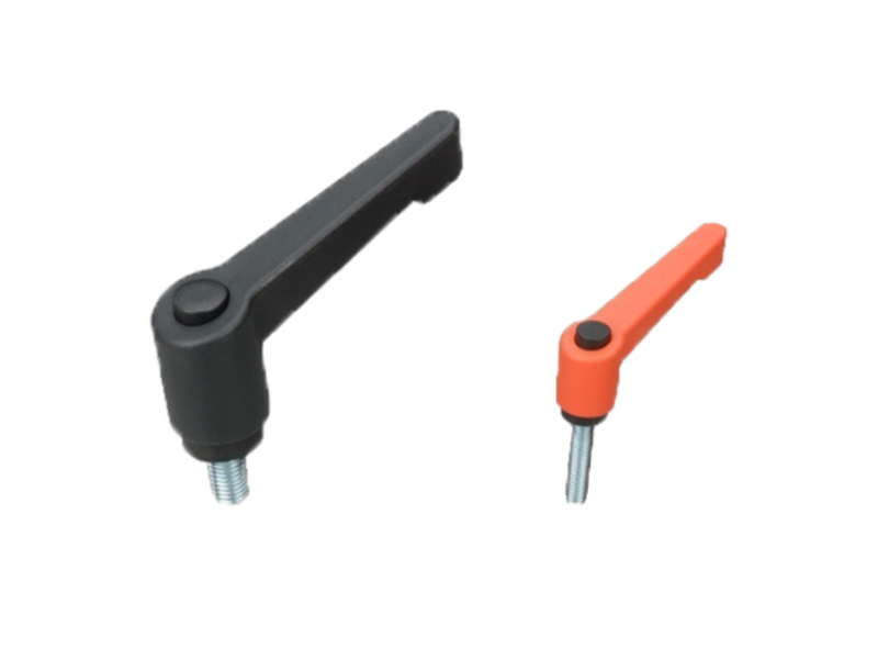 塑膠含鋅合金環把手 – 螺絲  (按壓式可調整把手 / 萬向把手)